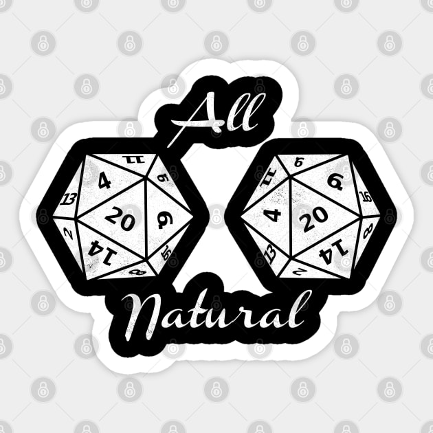 All Natural Sticker by Wykd_Life